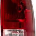 KarParts360 For Ram 1500 Classic 2019 2020 2021 2022 Tail Light Assembly Passenger Side | Rear | CAPA Certified | Standard Type | Clear and Red | Replacement For CH2819124, CH2819124C | 55277414AF
