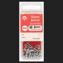 Hillman 8 in. x 3/4 in. L Phillips Pan Head Zinc-Plated Steel Sheet Metal Screws 16 1 pk