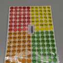 Dreecy 3500 Pcs Yard Sale Stickers Garage Sale Price Stickers Flea Market Pre-Priced Price Tag Labels Stickers in Bright Neon Colors,Yellow Red Green Orange, 3/4" in Diameter