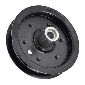 604219 Flat Idler Pulley Compatible with Hustler 604219 Dash 34" 42" Raptor 36" 42" 48" 52" 54" Lawn Mower Deck Replace 126123 31406075F Idler Pulley for 939223 938498 938977 933614 934802