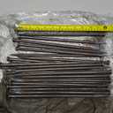 Round Metal Landscape Edging Anchoring Spikes 12-Inch Length 25 PCS, for Artificial Turf Stakes, Paver Edging, Weed Barrier, Timber, Carpentry, Tent and More