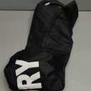 DOKEHOM 90L Large Laundry Basket, Collapsible Laundry Bag, Freestanding Tall Clothes Hamper, Foldable Washing Bin (Black)