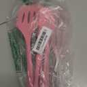 ADBI's Spatulas Silicone Heat Resistant - Kitchen Utensil Set - Cooking tools, whisk, brush. Gift For Woman and Men (Pink)