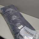 FUNNY FUZZY 2 in 1 Dog Bed Crate Pad Mat, Washable Reversible Pet Floor Mats, Fluffy Kennel Pad for Small Large Sized Dog, Indoor Cats, Sleeping Mattress,35.4" 22.8", Midnight Blue