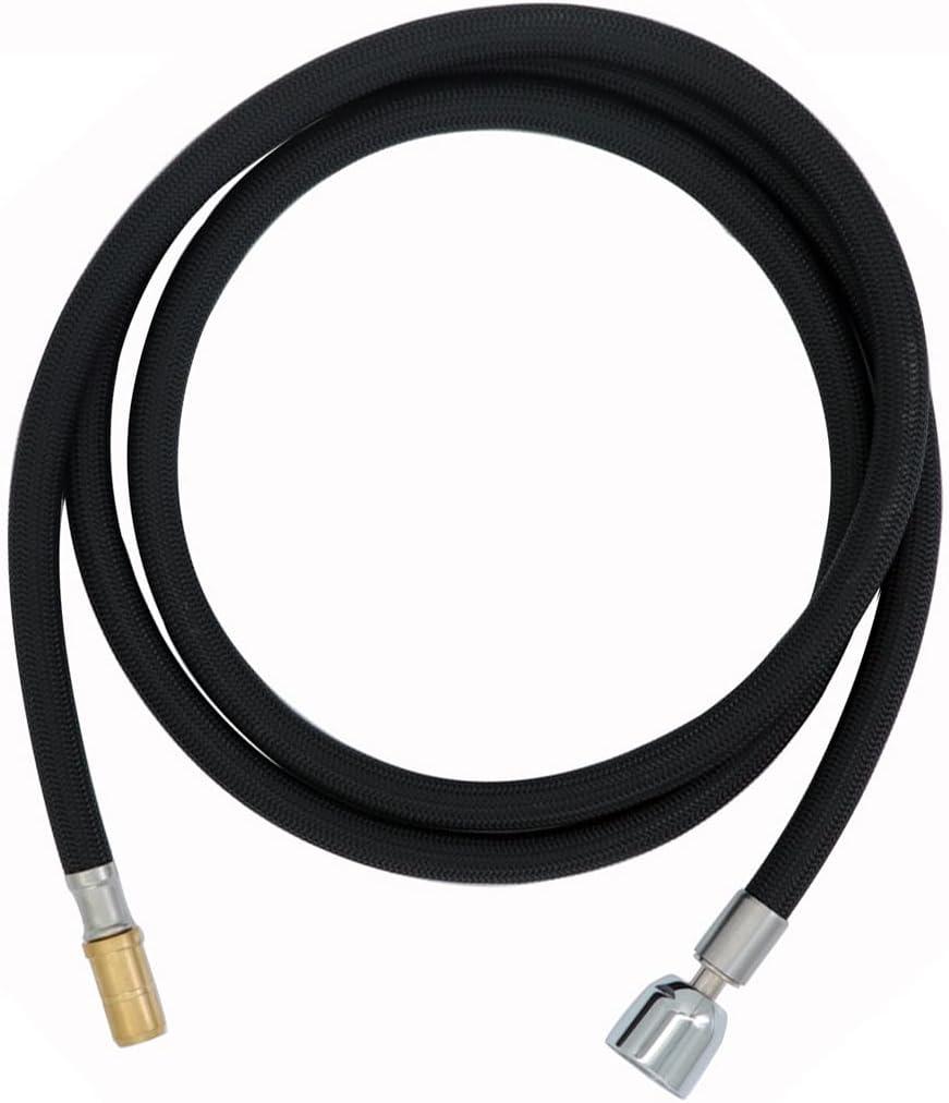 Kitchen Faucet Parts Replacement for Kohler Faucet K-1304674-BC Pull-Down Hose for Sink 67-Inch Bright Chrome Finish Sink Hose Attachment for Faucet K-1219935-BC