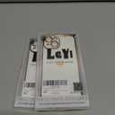 2 x LeYi for iPhone 15 Case: with Tempered Glass Screen Protector [2 Pcs]+ Full Camera Lens Protection,Love Heart Plating Women Cute Luxury Soft TPU Shockproof Case for iPhone 15,White