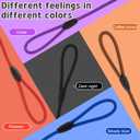 5-Pack No-Pull Dog Slip Leads 5FT Adjustable, Red/Black/Blue/Brown/Purple (for Small Dogs) - Easy On/Off, No Collar Needed, Standalone Use, Ideal for Walking & Training