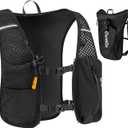 Running Vest for Women Men Adjustable Running Hydration Vest for Marathon Hiking Cycling