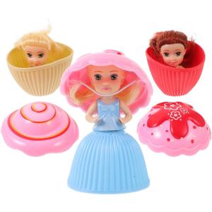 3pcs Cupcake Princess Doll Magic Toys for Baby Girls Random Color