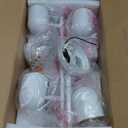 FEMILA Track Lighting, Led Track Light, GU10 Bulbs Included, 44" Flush Mount Ceiling Spot Lights, for Living Room, Gallery, Bedroom, Hallway, 4FS78TL-5 WH