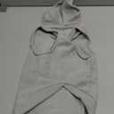 EXPAWLORER Dog Hoodie Fleece Sweater Vest, Hooded Dog Sweatshirt Fall Winter Pet Clothes with Leash Hole, Sleeveless Warm Cozy Puppy Clothing for Cat Small Medium Large Dogs Girl Boy, Grey L