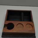 Espresso Knock Box With 54mm Tamping Station For Breville Espresso Accessories Adjustable Portafilter Height, Detachable Coffee Dump Bin (4in 1)