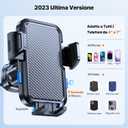 Miracase Phone Holders for Your Car with Metal Hook Clip, Air Vent Cell Phone Stand Car Mount,Universal Automobile Cradle for Garmin GPS Fit iPhone Android and All Smartphones ，Carbon Fiber