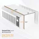 PTAC Wall Sleeve 42.5"L x 16.6"W x 15"H