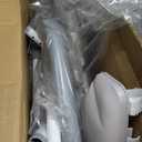 Raised Toilet Seat with Handles - Width & Height Adjustable Toilet Seat Risers for Seniors, Heavy Duty Handicap Toilet Riser, Fit Any Toilet, Up to 400lbs