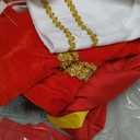 Nuehoryu Prince Charming Costume for Kids Boys Royal Prince King Dress Up (Red, 5-6 Years)