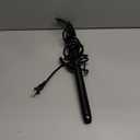 Lanvier 1 Inch Extra Long Hair Curling Iron with Ceramic Tourmaline Barrel, Professional Hair Curler up to 450°F with Dual Voltage for Worldwild Use, Hair Waving Style Tool for Girls&Women–Black