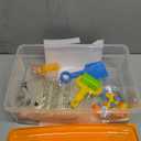 Creativity for Kids Sensory Bin: Construction Zone Playset - Preschool Learning Activities, Excavator Toys for Boys Ages 3-5+, Outdoor Toys and Gifts for Kids