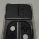 PlayVital Protective Case for Nintendo Switch 2 with Extra Stand & Thumb Grip Caps | Split Design, Dockable Hard Shell Cover for Nintendo Switch 2 | Solid Color Series, Black