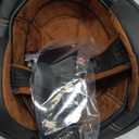 GJH 3/ 4 Open Face Motorcycle Helmet Vintage Retro Style with Visor Men & Women Bobber Scooter ATV Cruiser DOT Approved Bold Star-Spangled Design-181-XL