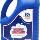100 oz Concentrated Bubble Solution, Refills up to 8 Gallons, Non-Toxic Concentrated Solution for Bubble Machines, Giant Bubble Wands,Bubble Gun and Blowers (Single)
