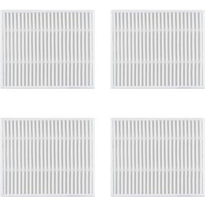 4-Pack Replacement HEPA Filter Compatible with Roborock Q7 M5/Q7 M5+/Q7 L5/Q7 L5+ Robot Vacuum Cleaner | Replacement Washable Filter, High-Efficiency Filters Replacement Parts