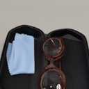 Aisi Makeup Reading Glasses For Women Cosmetic Readers Flip Up Double Lens Magnifying Eyeglasses (Coffee)