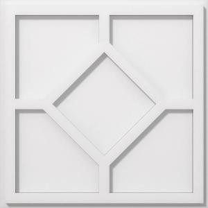 Ekena Millwork CMP16EY Embry Architectural Grade PVC Contemporary Urethane Ceiling Medallions 16"OD x 5 1/2"C x 1"P