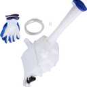 Windshield Washer Reservoir Expansion Tank with Pump and Cap Hose, 
Item Weight	‎2.94 pounds