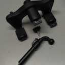 AZXYI Rearview Mirror Phone Holder for Car, 360 Rotating Rear View Mount with Adjustable Arm Length, Multifunctional and GPS Universal Car All Smartphones