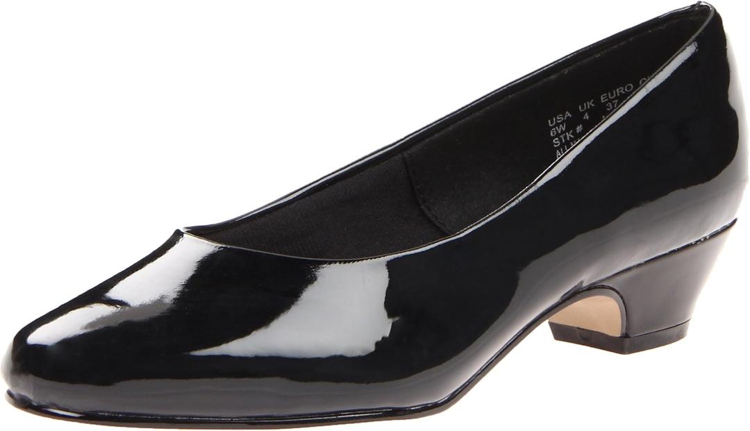 Soft Styles Women's Angel II Dress Pump, Black Patent, 7 Narrow