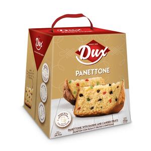 Dux, Sourdough Panettone with Dried Fruits, 24.69 oz