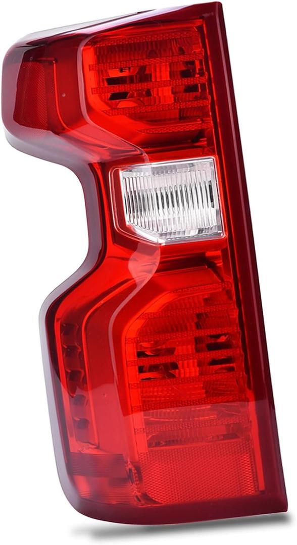 Tail Light Compatible With 2019-2024 Chevy Silverado 1500 2500HD 3500HD Halogen Type Left Driver Side Replace Part Number 84554656