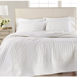 Twin Quilt Set White