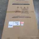 SHYUJAJIE 71 Inch Extra Tall Pet Gate for Cats, 29.5-48" Adjustable Wide Dog Gates, Pressure Mounted Walk Through Tall Cat Gate for Doorways,Hallway,Stairs,HouseWhite