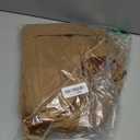 GLORY SEASON Velvet Tablecloth Luxurious Solid Round Table Cloth,Oblong Retro Farmhouse Ruffle Tablecloths Washable Table Cover for Party Wedding Baby Shower Kitchen Dinning Tabletop Decoration, Golden Caramel