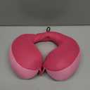 INFANZIA Kids Chin Supporting Travel Neck Pillow, Helps Support Head and Neck, Comfortably Designed for Head, Neck, and Chin Support - Gifts for Toddler/Child/Kids, Pink