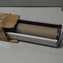 Persilux No Drill No Tools Light Filtering Roller Shades for Windows,Linen Fabric Cordless Roller Blinds,Custom Blinds for Home,Bedroom,Living Room,Khaki-Light Filtering,Custom Size