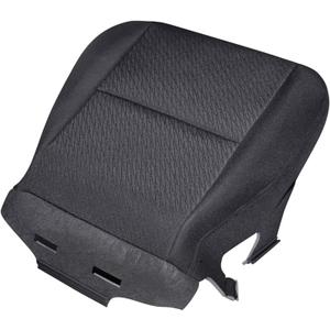 NLQR Black Driver Side Bottom Replacement Cloth Seat Cover Compatible with Chevy Silverado Tahoe Suburban Avalanche GMC Sierra Yukon 1500 2500HD 3500HD 2007 2008 2009 2010 2011 2012 2013 2014