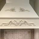Ekena Millwork 15 1/4"W x 6 1/4"H x 1"P Versailles Ribbon Onlay, White
