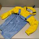 Disguise Kevin Minion Costume for Kids, Official Minions Rise of Gru Outfit and Headpiece (M(7-8)