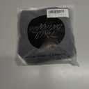 RUNNING GIRL Sports Bras for Women High Support,Seamless Ribbed Longline High Neck Sports Bra Racerback Padded Crop Top Yoga (Black, L)