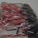 Christmas Candy Cane Lights 12Pcs Christmas Pathway Lights with 72 Count Incandescent Clear Lights, Connectable 12 Inch Pathway Makers Lights for Indoor Outdoor Walkway Patio Yard Lawn Decorations (Red)