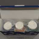 JollyPack 300 Pack 3 oz Disposable Bathroom Paper Cups, Small Mouthwash Cups in Orange, Blue, and Green, Great for Candy, Biscuits, Bathroom Use, Parties, Picnics, and Travel