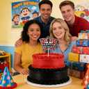 TV Series Role Happy Birthday Cake Toppers, Horror Theme Cake Decorations, Perfect for Birthday Parties, Themed Parties, and Holiday Celebrations