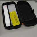 Pro Controllers Accessories Bundle for Nintendo Switch 2 18-in-1: Carrying Case, Screen Protector, Thumb Grip for Joycon, Dockable Console Protective Cover Shell, Steering Wheel, 2025 Switch2 Game Kit (Black (No Controller))