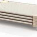 Daycare Cots,Stackable Preschool Cot for Kids (4 Packs,Light Beige,40"x23")