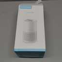 Air Purifiers for Bedroom, FULMINARE H13 True HEPA Air Filter, Quiet Air Cleaner With Night Light,Portable Small Air Purifier for Home, Office, Living Room (White)