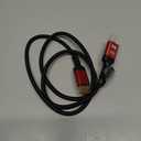 Capshi 8K 4K DisplayPort Cable 1.4, 3.3FT DP Cord (VESA Certified, 8K@60Hz, 4K@144Hz, 2K@240Hz/165Hz), 32.4Gbps High Speed Display Port Cable for Gaming Monitor, HDR/FreeSync/G-Sync, Braided, Red