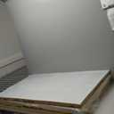 KASARO 3D Faux Stone Wall Panels, 4 PCS PU Wainscoting Panel for Interior Wall Decor, Cement Texture Thicker Accent for Home, Office, 43.3  23.6 inch, Golden Hemp